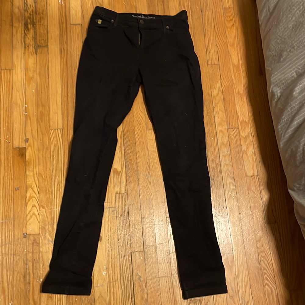 black jeggings